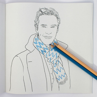Illustration for article titled Ryan Gosling, Benedict Cumberbatch Coloring Books Are Must-Haves